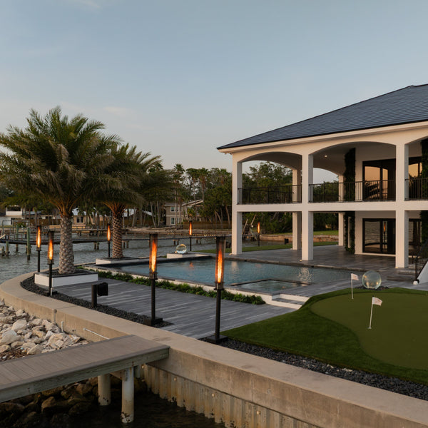 Tempo Tall Torch - Permanent Install Natural Gas / Propane