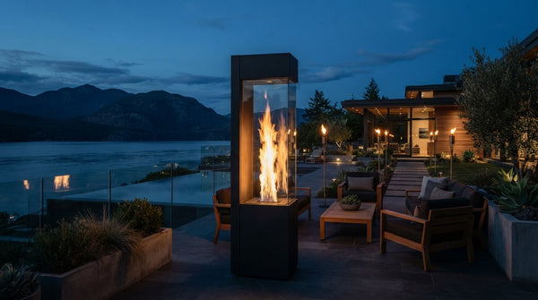 Elemental Presence: Redefining the Outdoor Fire Place Through Architectural Design