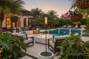 Citronella Outdoor Torches for Patio Fuel and Styles