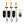 BIG Revo - 5 Hour Tiki Torch Burner Bundle (on ground stakes)