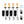 BIG Revo - 5 Hour Tiki Torch Burner Bundle (on ground stakes)