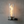 Wall-mounted fire feature with glass enclosure on a concrete wall