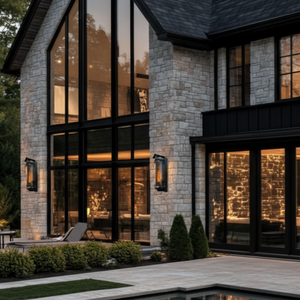 Torrent Wall Mount Torch - Architectural Vortex Fire Luminary