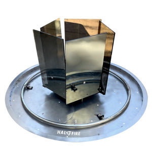 Halo Pit - Natural Gas/Liquid Propane - Tornado Fire Pit with Ring of Fire