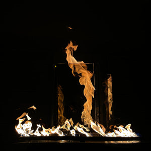 Halo Pit - Natural Gas/Liquid Propane - Tornado Fire Pit with Ring of Fire
