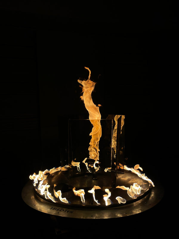 Halo Pit - Natural Gas/Liquid Propane - Tornado Fire Pit with Ring of Fire