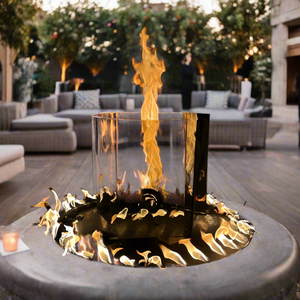 Halo Pit - Natural Gas/Liquid Propane - Tornado Fire Pit with Ring of Fire