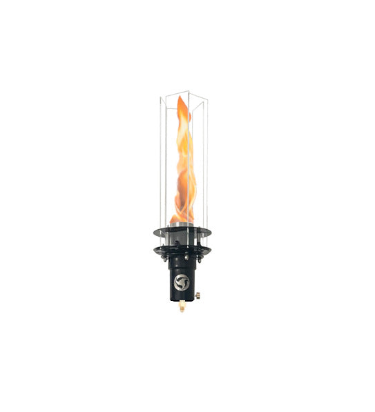 Hollywood Series 3" Pole Mount - HEAD ONLY - Permanent Install - Natural Gas / Propane