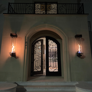 Torrent™ Wall Mount Torch - Architectural Vortex Fire Luminary