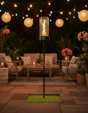 Lotus Tall Torch - Pure Eye Candy Flames