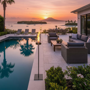 Lotus Tall Torch - Pure Eye Candy Flames