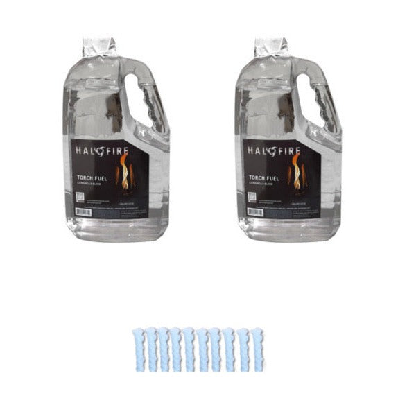 Citronella Torch Oil + Spinfire Wick - FREE SHIPPING - CHOOSE WICK LENGTH