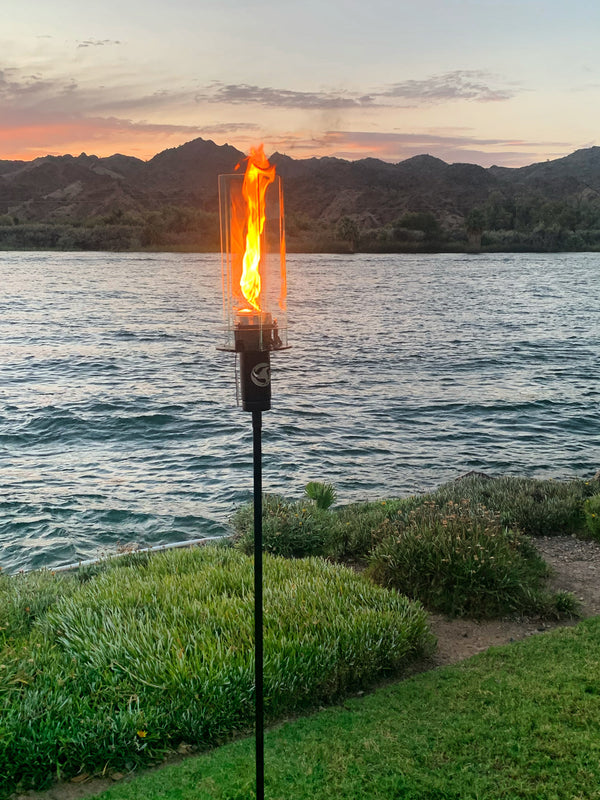 Vortek - TRIO COMBO - 2 Vortex Tiki Torches and 1 Table Torch 15% OFF SPECIAL