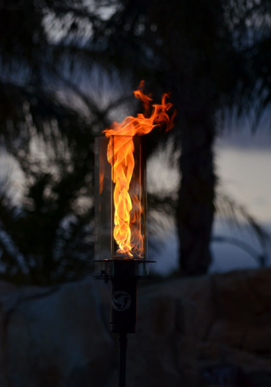 Fire Toach Fire Torch Wall