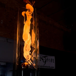 Vortek - Natural Gas/Propane Vortex Tiki Torch (Permanent Install)